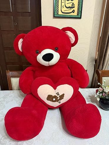 baby fox: Продаю метровую мягкую игрушку за 1300сом. В отличном состоянии — 1