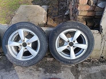 Шиналар жана дисктер: Дөңгөлөктөр монтажда 175 / 65 / R 14, Жай, Колдонулган, Комплект, Жеңил унаалар, Куйма, тешиктери - 4 — 2