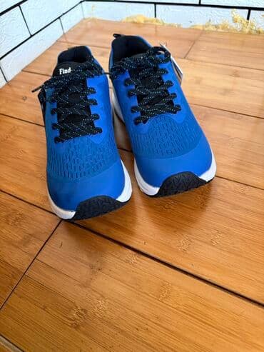 продаю связи с переездом: Мужские кроссовки, 42, Findlay, Новый, цвет - Синий, Самовывоз — 1