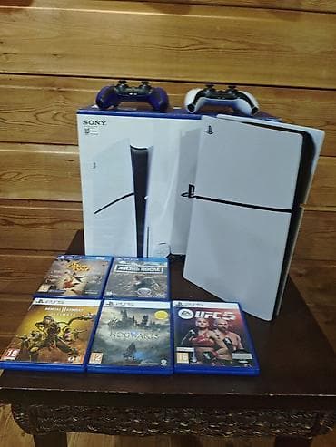купить диски ps3 бу: Продаю PlayStation 5 (версия с дисководом) на 1000 гб + два джостика и — 3
