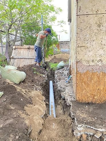 установка инсталяции: Монтаж наружной канализации и дренажа под ключ - Земляные работы — 1