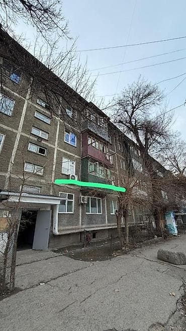 кара алта: 3 бөлмө, 58 м², 103-серия, 2 кабат — 1