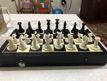 шахма: Шахматы настольные с комплектом фигур - Классическая доска 8×8 в — 5