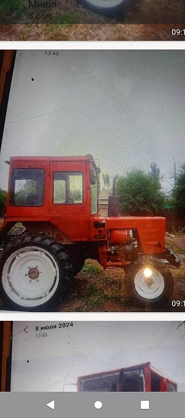 Трактор колесный, кабина закрытого типа, класс тяги примерно 0,6–1,4 — 5
