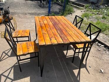 мебель для ресторанов и кафе: Стол и стул для кафе, Новый, Самовывоз, Платная доставка — 2