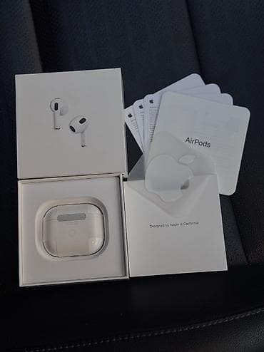 Беспроводные вакуумные наушники, Apple, Airpods Pro 3, Б/у at lalafo.kg Беспроводные вакуумные наушники, Apple, Airpods Pro 3, Б/у