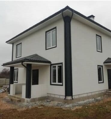 красивый и недорогой фасад дома: Фасад Утепление Текстура Декор за очень короткое промежуток времени — 3