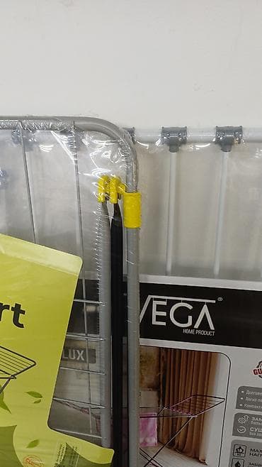 стойка сушилка для белья: Сушилка, цвет - Белый, Новый — 7