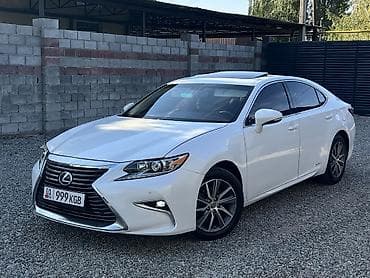 lexus e: Lexus ES: 2017 г., 2.5 л, Вариатор, Гибрид, Седан — 2