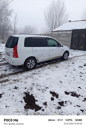 mazda 323 2003: Mazda PREMACY: 2001 г., 1.8 л, Автомат, Бензин, Универсал — 4