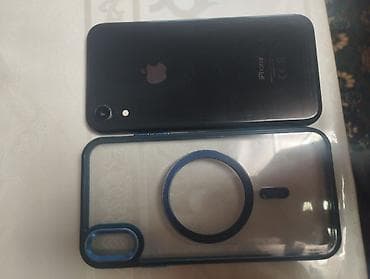 IPhone Xr, Б/у, 64 ГБ, Черный, Чехол, Коробка