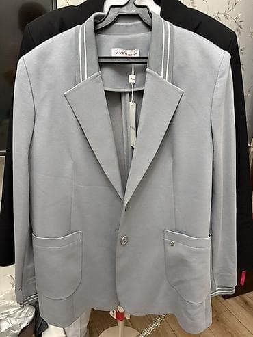 пиджак лен: Пиджак, Блейзер, Без подклада, Турция, 3XL — 1