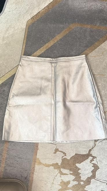 жынсы шым: Юбка, Юбканын модели: Түз, Мини, Белден — 1