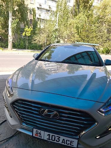 наклейка на порог авто: Hyundai Sonata: 2018 г., 2 л, Автомат, Газ, Седан — 6