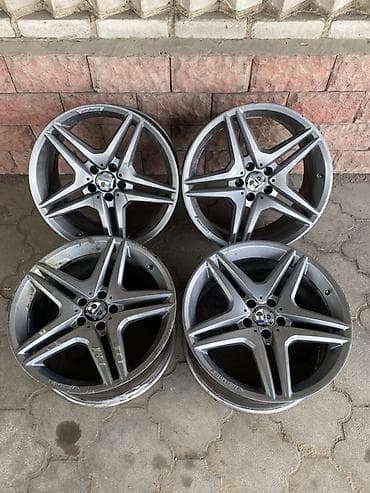 bbs 4 100: Литые Диски R 19 AMG, Комплект, отверстий - 5, Б/у — 2