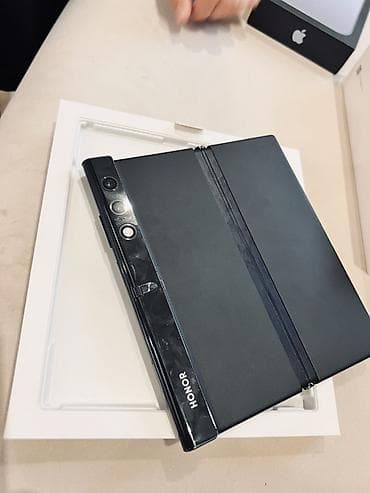 k zoom: Honor Magic V, Б/у, 256 ГБ, цвет - Черный, 2 SIM — 2