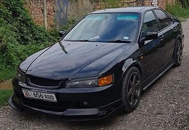 акорд 94: Euro R! Cl1 ! H22A. Механика! Тюнингованный спортивный седан черного — 1