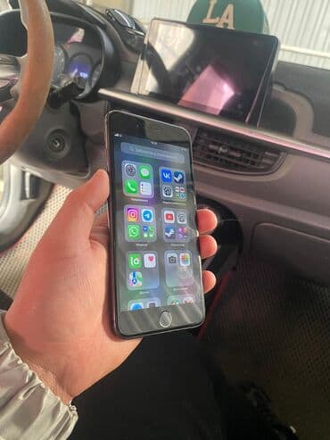 цена iphone 6s plus: IPhone 7 Plus, Б/у, 128 ГБ, Черный, Чехол, 100 % — 1