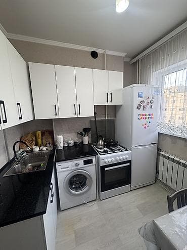 квартира савхоз фрунзе: 3 комнаты, 62 м², 105 серия, 4 этаж, Косметический ремонт — 2