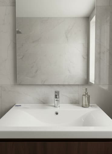 раковина для ванной с тумбой: Тумба для ванны, С раковиной, цвет - Белый — 1