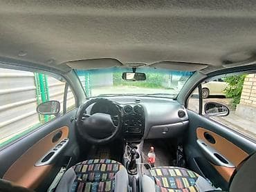 Унаа сатуу: Daewoo Matiz: 2007 г., 1 л, Кол менен иштөөчү, Бензин, Хетчбек — 4