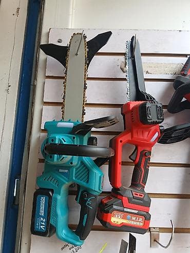 Ручные инструменты: Аккумуляторные цепные пилы (разные модели) Описание: - Компактные — 5