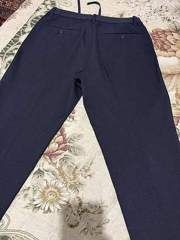 швея женские брюки: Мужские брюки Uniqlo, темно-синие (неоднородная фактура в мелкую — 2