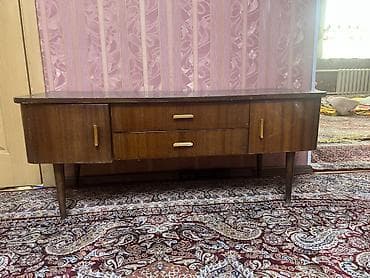 Тумба для вещей и одежды, Без зеркала, Дерево, цвет - Коричневый