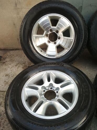 диски хайлендер: Литые Диски R 17 Toyota, Комплект, отверстий - 6, Б/у — 4