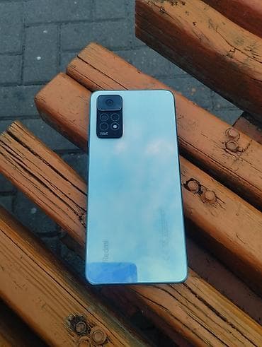 x iphone: Redmi, Redmi Note 11 Pro, Б/у, 128 ГБ, цвет - Синий, 2 SIM — 1