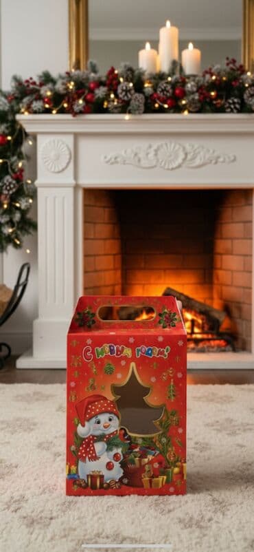 купить бумагу снегурочка оптом: Подарочные новогодние коробки упаковки для подарков В наличии - — 1