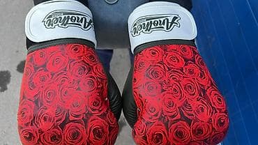 Другое для спорта и отдыха: Кастомные перчатки Another Boxer с принтом «красные розы». Подойдут — 1