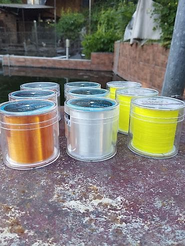 Леска японская 500 м. для рыбалки - Тип: мононить ярко‑жёлтая