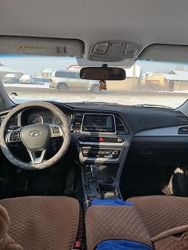 santa fe: Hyundai Sonata: 2018 г., 2 л, Автомат, Газ, Седан — 5