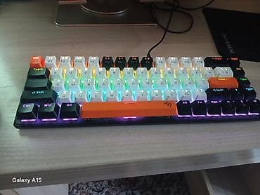 Клавиатура, Razer, Механическая, Проводное подключение, Размер: 65%