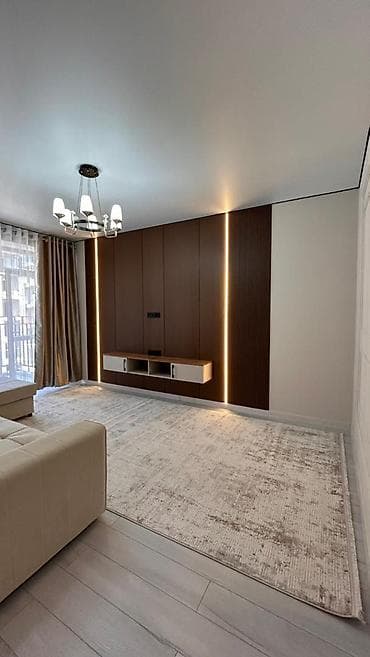 discovery studio: 3 комнаты, 86 м², Асанбай мкр Элитка, 8 этаж, Дизайнерский ремонт — 6