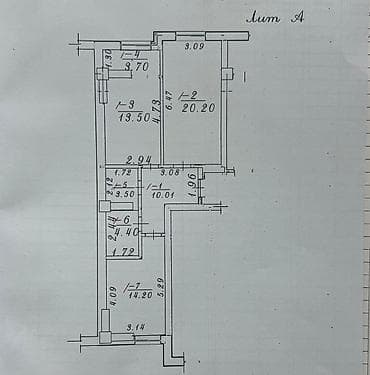 2 bedroom: 2 комнаты, 69 м², Южная Магистраль 2 этаж — 9