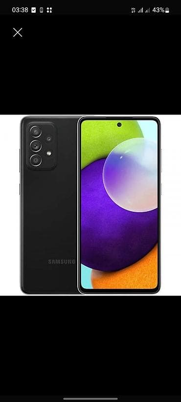 redmi note 11 128: Samsung Galaxy A52, Б/у, 128 ГБ, цвет - Черный — 1