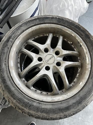 Колеса в сборе 245 / 45 / R 17, Лето, Б/у, Комплект, Литые, отверстий - 5
