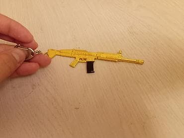 бижутерия цепочки: Брелок, Металл, Б/у, Детские, цвет - Золотой — 2