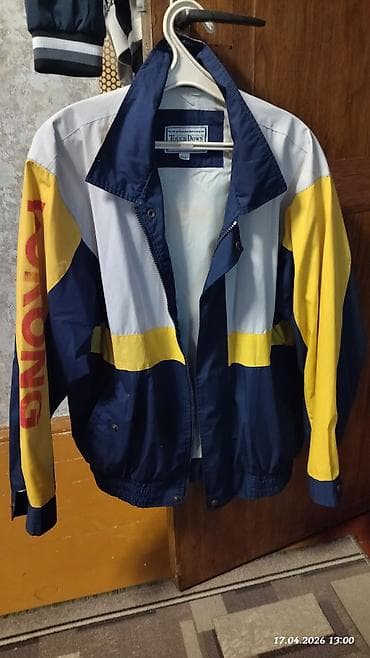 nike tech: Ветровка, Осень-весна, Винтажная, L — 2