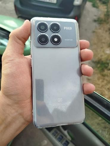 Poco X6 Pro, Колдонулган, 512 ГБ, түсү - Күмүш, 1 SIM, 2 SIM