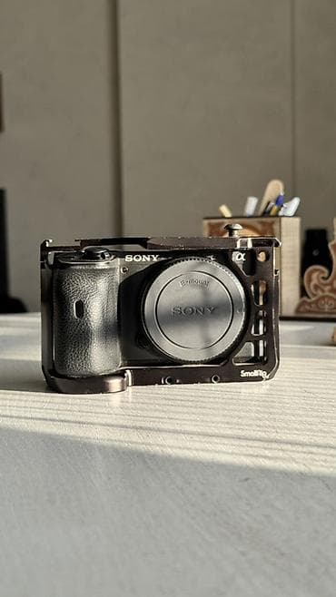memory stick: Беззеркальная камера Sony A6600 в защитной клетке +батарейка — 1