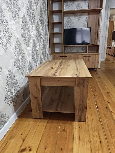 Гарнитуры для зала: Гарнитур для зала, Журнальный стол, ДСП, цвет - Коричневый — 5