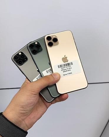 IPhone 11 Pro, Б/у, 256 ГБ, Защитное стекло, Чехол, В рассрочку, 93 %
