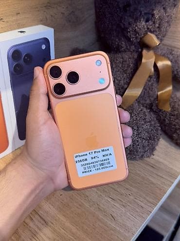 планшет iphone 17: IPhone 17 Pro Max - Память: 256 ГБ - Аккумулятор: 94% (по наклейке) - — 6