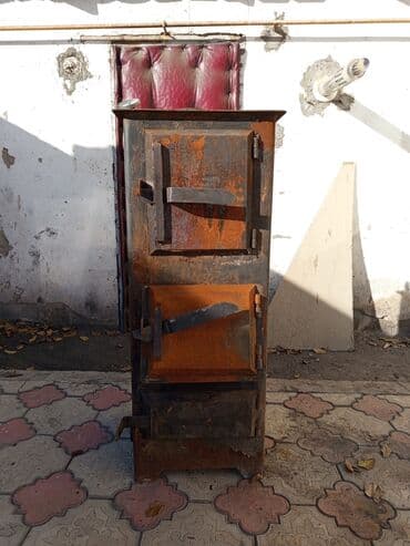 отопительные газовые котлы: Твердотопливная печь (буржуйка) из толстостенной стали - Конструкция — 5