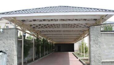 обзор цен на строительные и отделочные работы в бишкеке: Навес жасайбыз левой сложности — 1