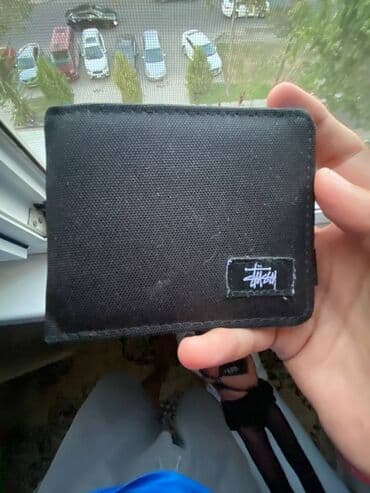 женский кошелек для документов: Кошелек, Тканевый материал, Унисекс, Б/у — 1