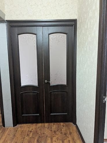 Металлические сейфовые двери: Балконная дверь, Б/у, Со стеклом, Деревянная — 5